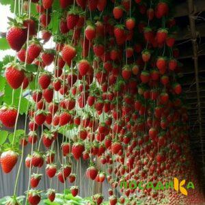 Клубника ампельная Анастасия купить по цене от 370р. в интернет-магазине «Посадика» с доставкой почтой в в Тетюшие и по всей России – [изображение №1].